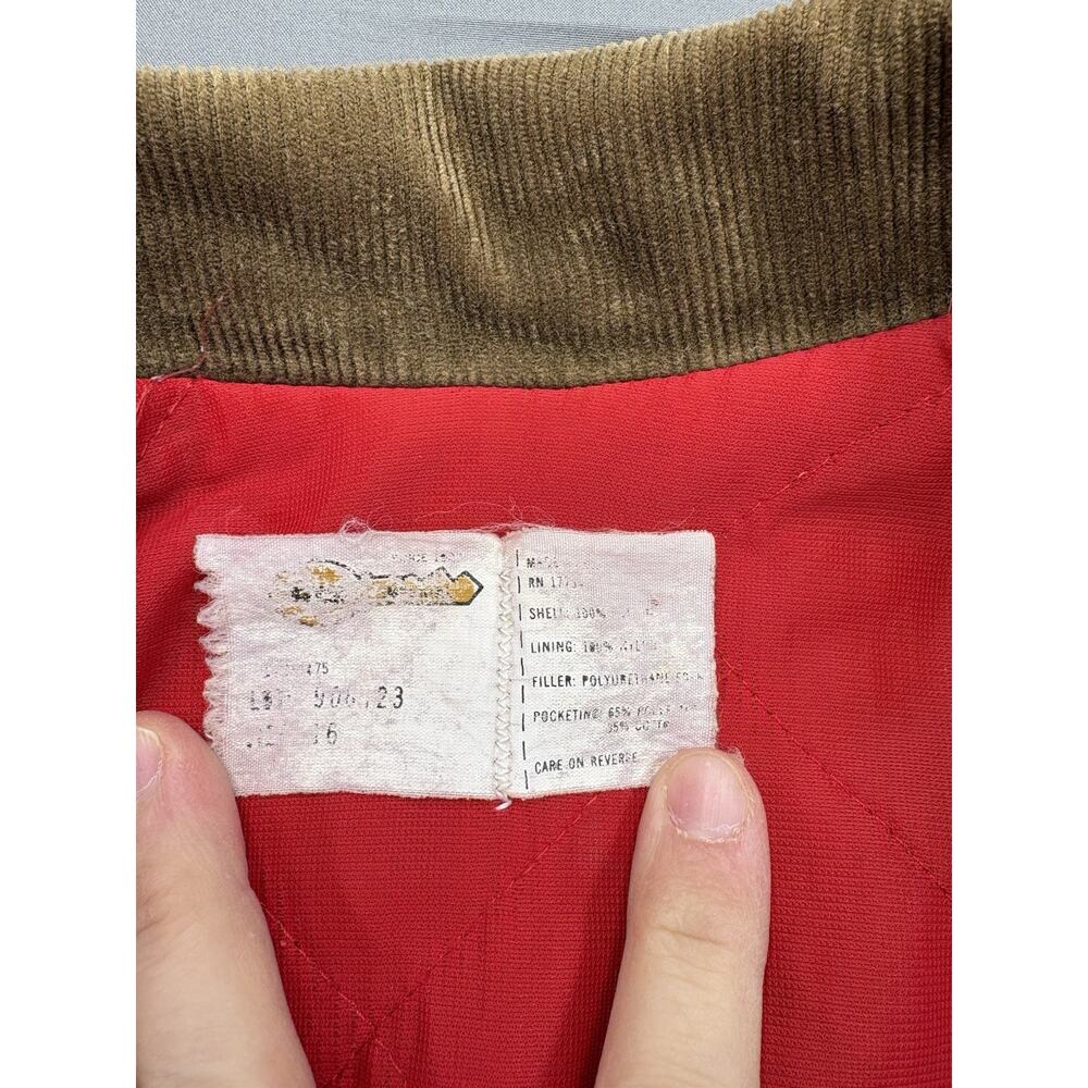 Vintage Key Imperial Insulated Canvas Coveralls Kids Size 16 Reg Workwear USA - Picture 2 of 16